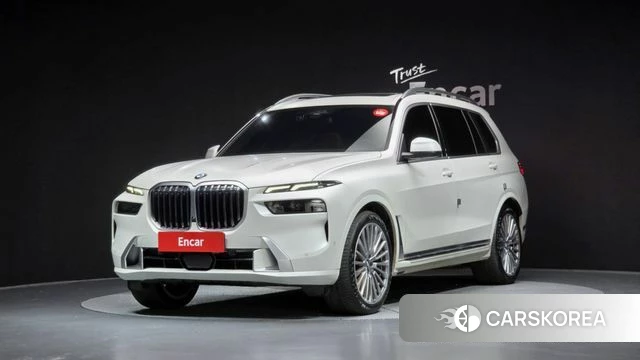 BMW X7 (G07) 2023 Белый из Кореи