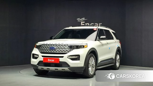 Ford Explorer 6th Generation 2021 Белый из Кореи