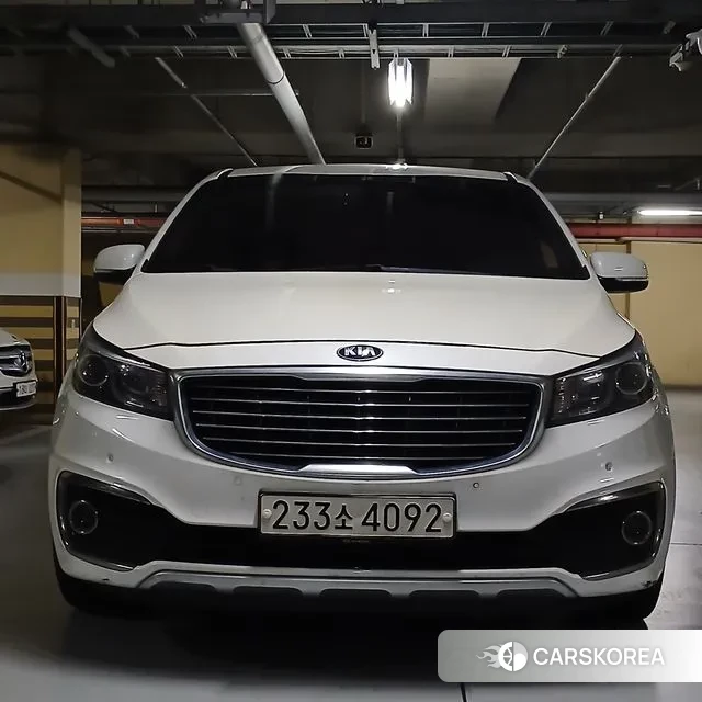 Kia All New Carnival 2018 Белый из Кореи