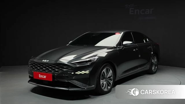 Kia K8 Hybrid 2024 Серый из Кореи