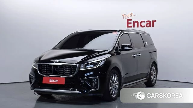 Kia The New Carnival 2018 Черный из Кореи