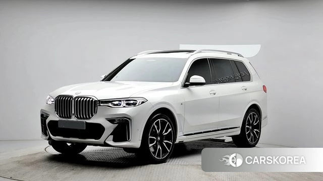 BMW X7 (G07) 2020 Белый из Кореи