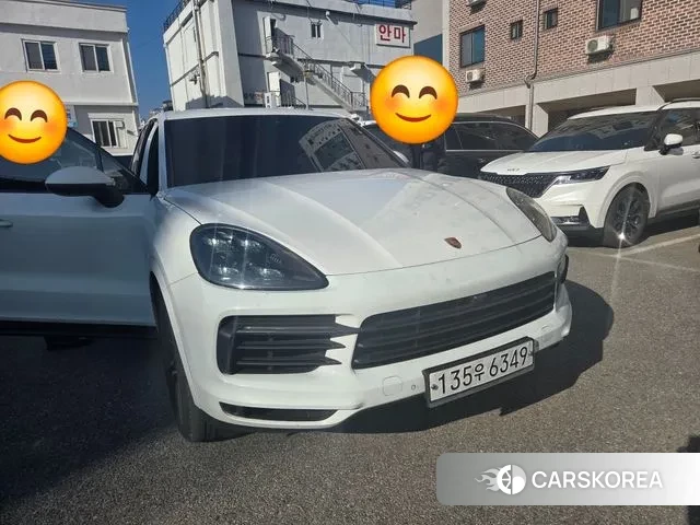 Porsche Cayenne (PO536) 2019 Белый из Кореи