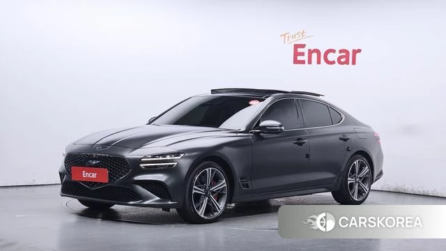 Genesis The New G70 2023 Серый из Кореи