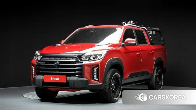 Ssangyong The New Rexton Sport 2022 Красный из Кореи