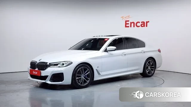BMW 5 Series (G30) 2021 Белый из Кореи