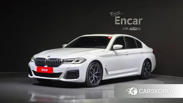 BMW 5 Series (G30) 2021 Белый из Кореи
