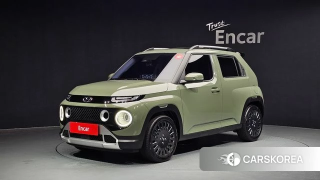 Hyundai Casper 2022 Светло-зеленый из Кореи