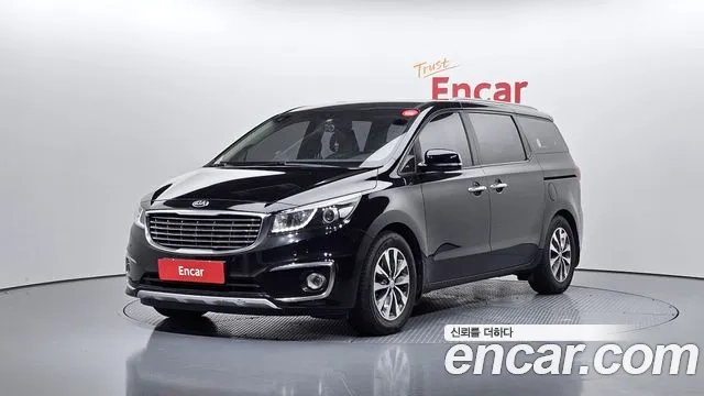 Kia All New Carnival 2018 Черный из Кореи