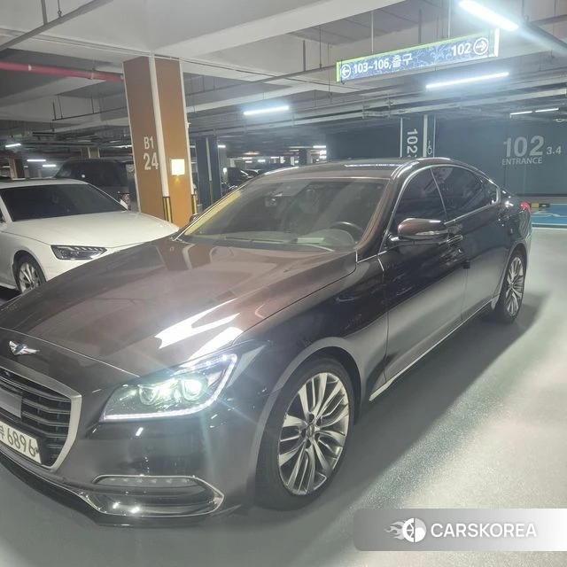 Genesis G80 2018 Коричневый из Кореи