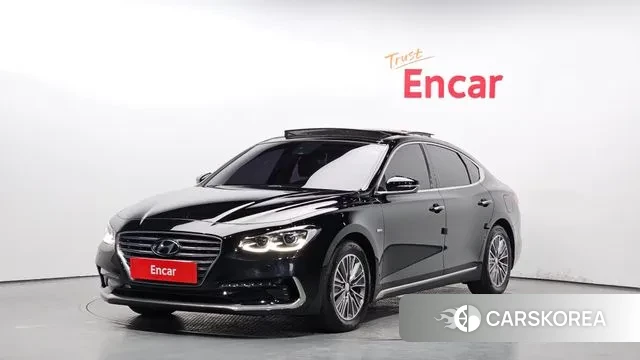 Hyundai Grandeur IG Hybrid 2018 Черный из Кореи