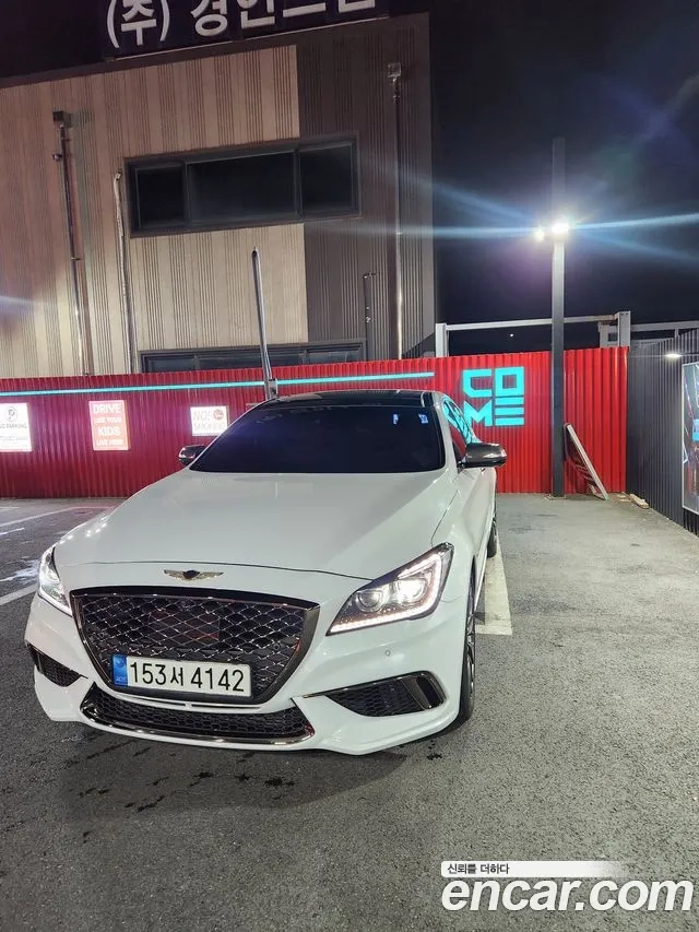 Genesis G80 2018 Белый из Кореи