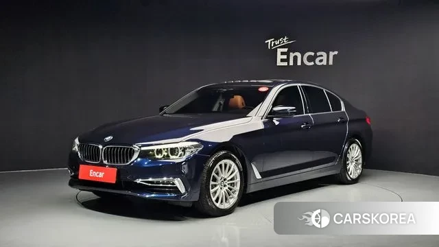 BMW 5 Series (G30) 2020 Синий из Кореи