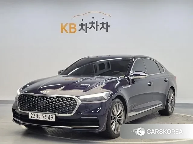 Kia The New K9 2nd generation 2022 Синий из Кореи