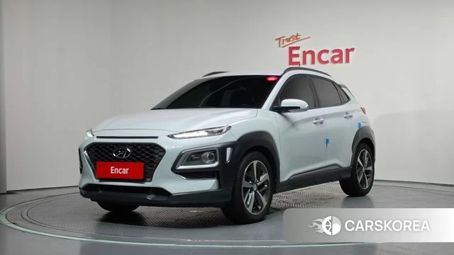 Hyundai Kona 2019 Белый из Кореи