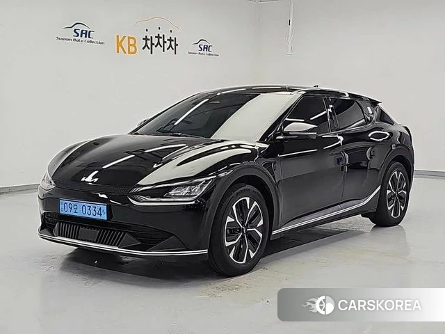 Kia EV6 2021 Черный из Кореи