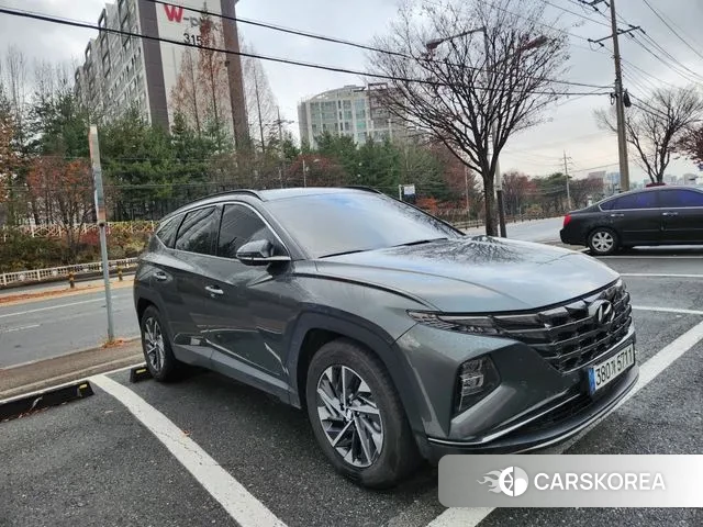 Hyundai Tucson Hybrid (NX4) 2021 Серый из Кореи