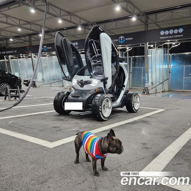 Renault Korea (Samsung) Twizy 2018 Белый из Кореи