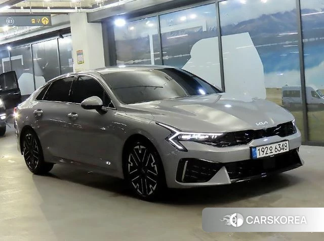 Kia The New K5 3rd generation 2024 Серый из Кореи