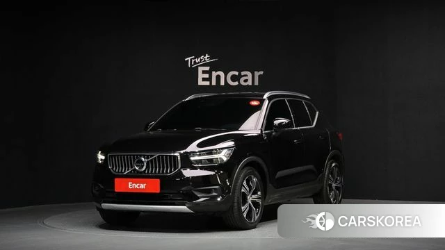 Volvo XC40 2019 Черный из Кореи