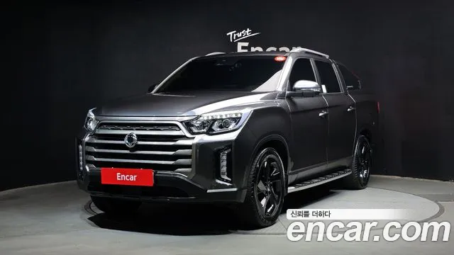 Ssangyong The New Rexton Sport 2023 Серый из Кореи