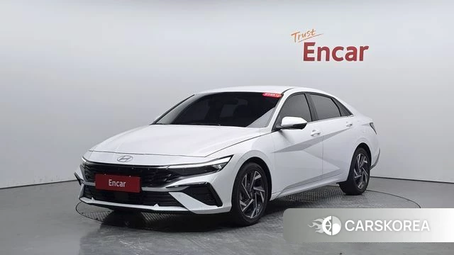 Hyundai The New Avante (CN7) 2024 Белый из Кореи