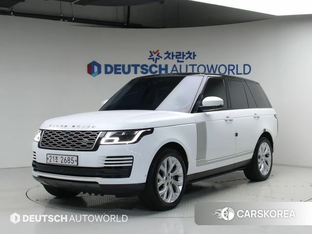 Land Rover Range Rover 4th Generation 2018 Белый из Кореи