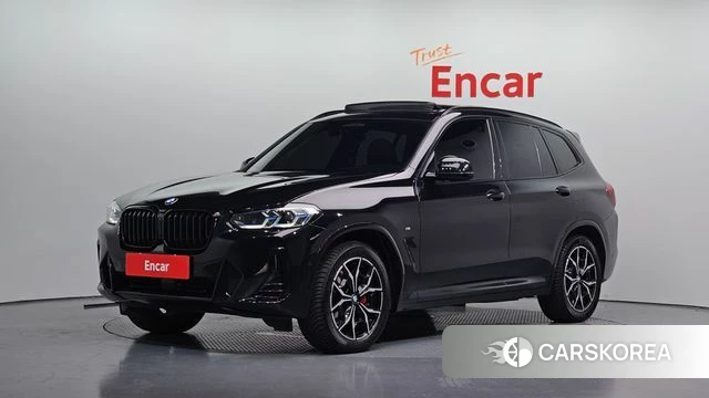 BMW X3 (G01) 2022 Черный из Кореи