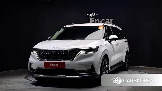 Kia Carnival 4th generation 2021 Белый из Кореи