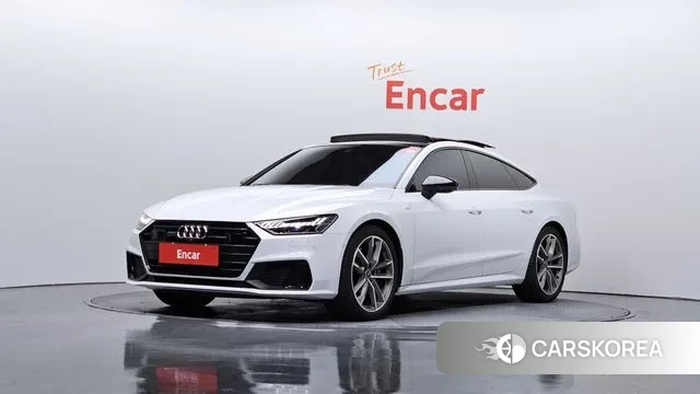 Audi A7 (4K) 2023 Белый из Кореи