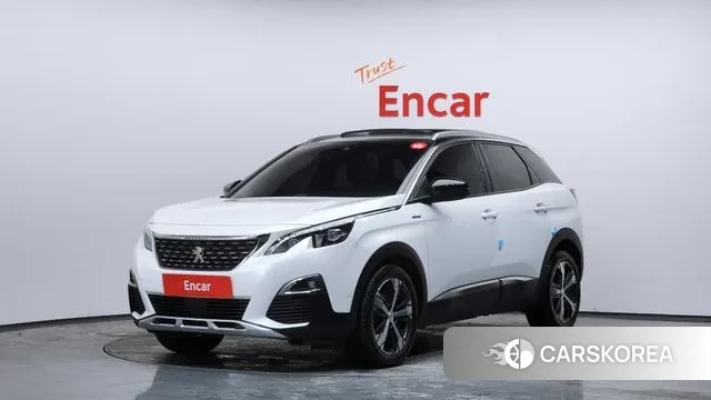 Peugeot 3008 second generation 2019 Белый из Кореи