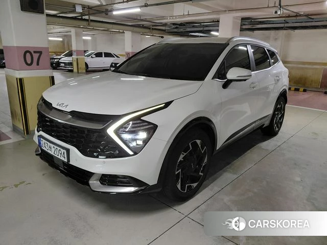 Kia The New Sportage 5th Generation 2024 Белый из Кореи