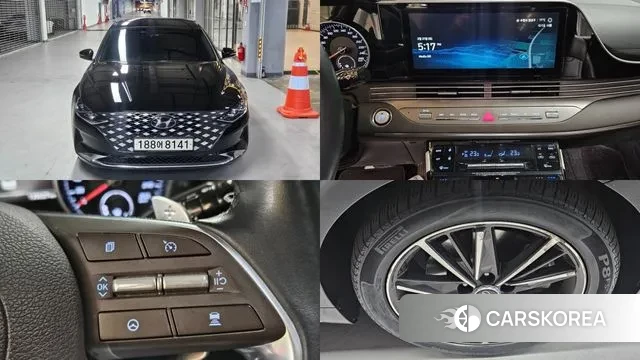 Hyundai The New Grandeur IG 2021 Черный из Кореи