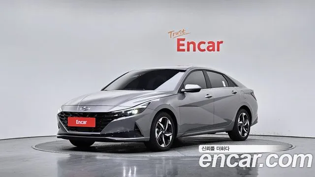 Hyundai Avante (CN7) 2022 Серый из Кореи