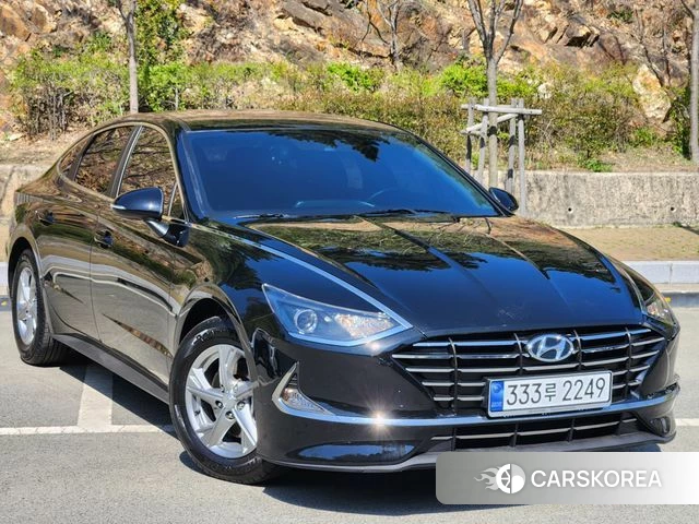 Hyundai Sonata (DN8) 2022 Черный из Кореи