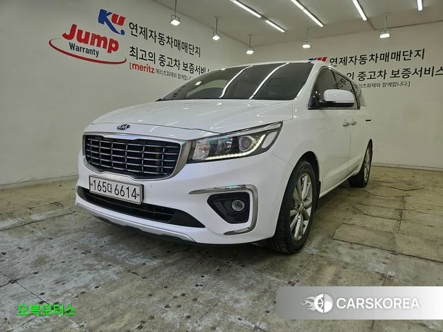 Kia The New Carnival 2019 Белый из Кореи