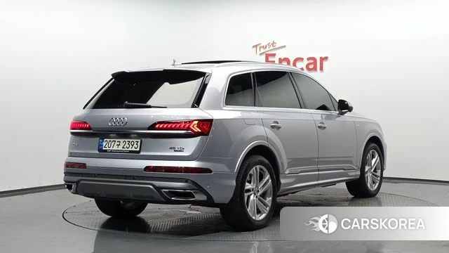 Audi Q7 (4M) 2021 Серебряный из Кореи