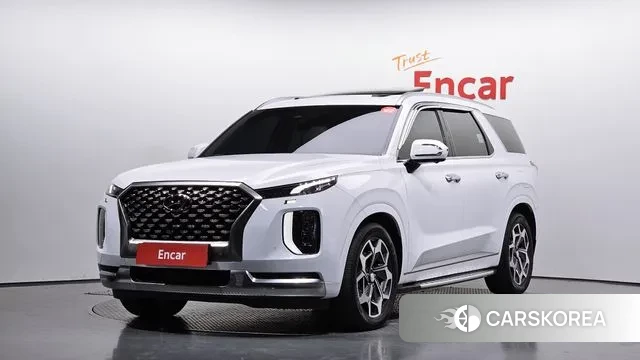 Hyundai Palisade 2021 Белый из Кореи