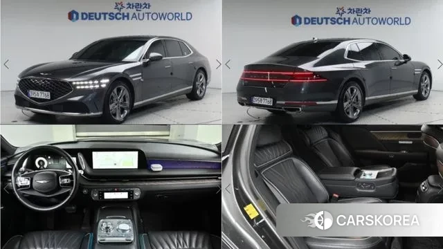 Genesis G90 (RS4) 2022 Серый из Кореи