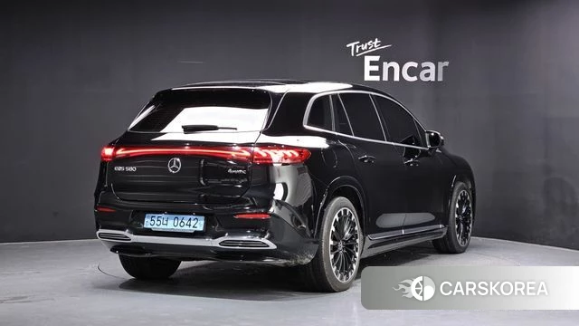 Mercedes-Benz EQS SUV X296 2023 Черный из Кореи