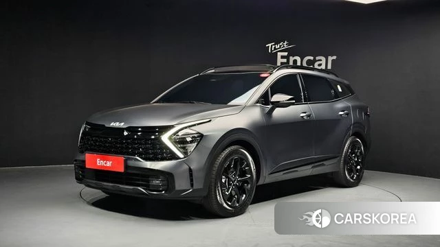 Kia Sportage 5th Generation Hybrid 2024 Серый из Кореи