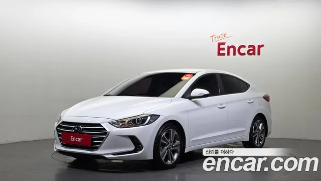 Hyundai Avante AD 2018 Белый из Кореи