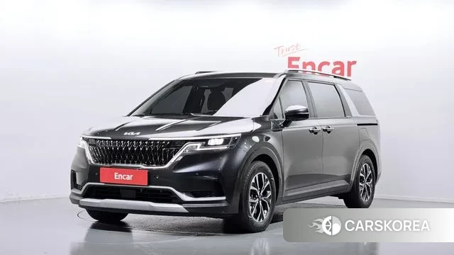 Kia Carnival 4th generation 2022 Серый из Кореи