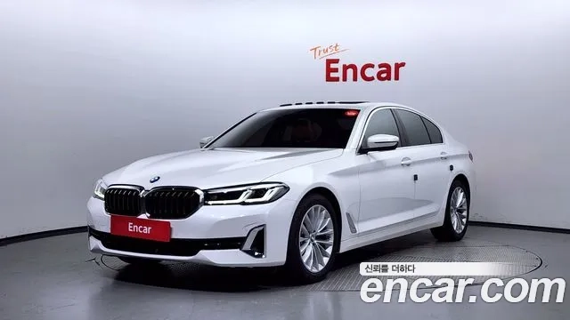 BMW 5 Series (G30) 2021 Белый из Кореи