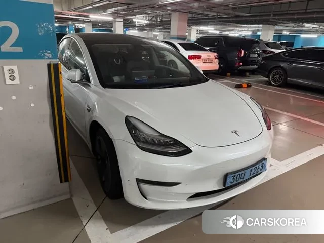 Tesla Model 3 2020 Белый из Кореи