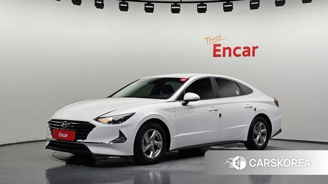 Hyundai Sonata (DN8) 2022 Белый из Кореи