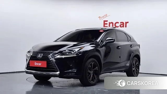 Lexus NX300h 2021 Черный из Кореи