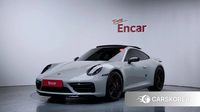 Porsche 911(992) 2022 Серебряный из Кореи