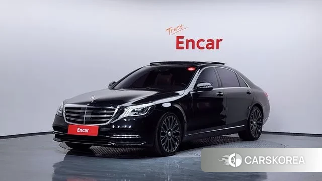 Mercedes-Benz S-Class W222 2020 Черный из Кореи