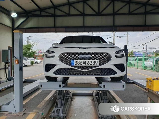 Genesis The New G70 Shooting Brake 2022 Белый из Кореи